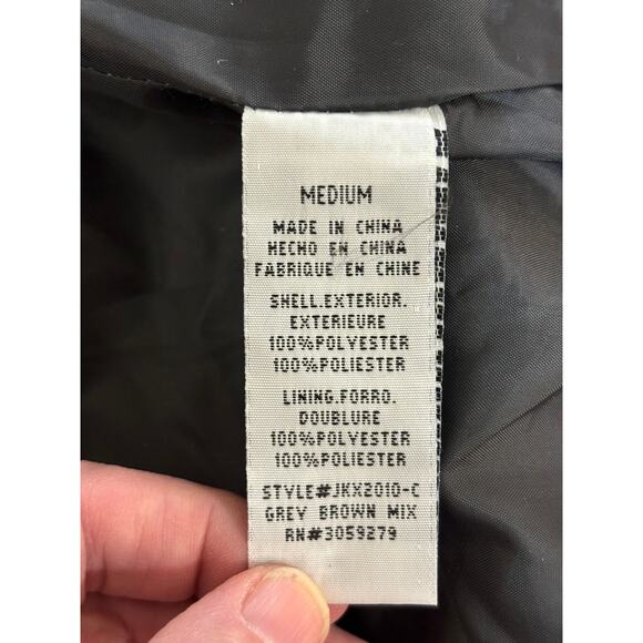 Thread & Supply Southwestern Wrap Jacket M Women Gray Blue Western Aztec Outdoor - Picture 5 of 6